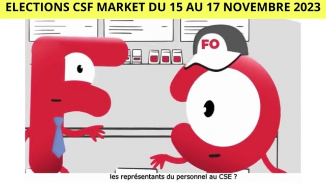 Vidéo Election Carrefour Market du 15 au 17 Novembre 2023